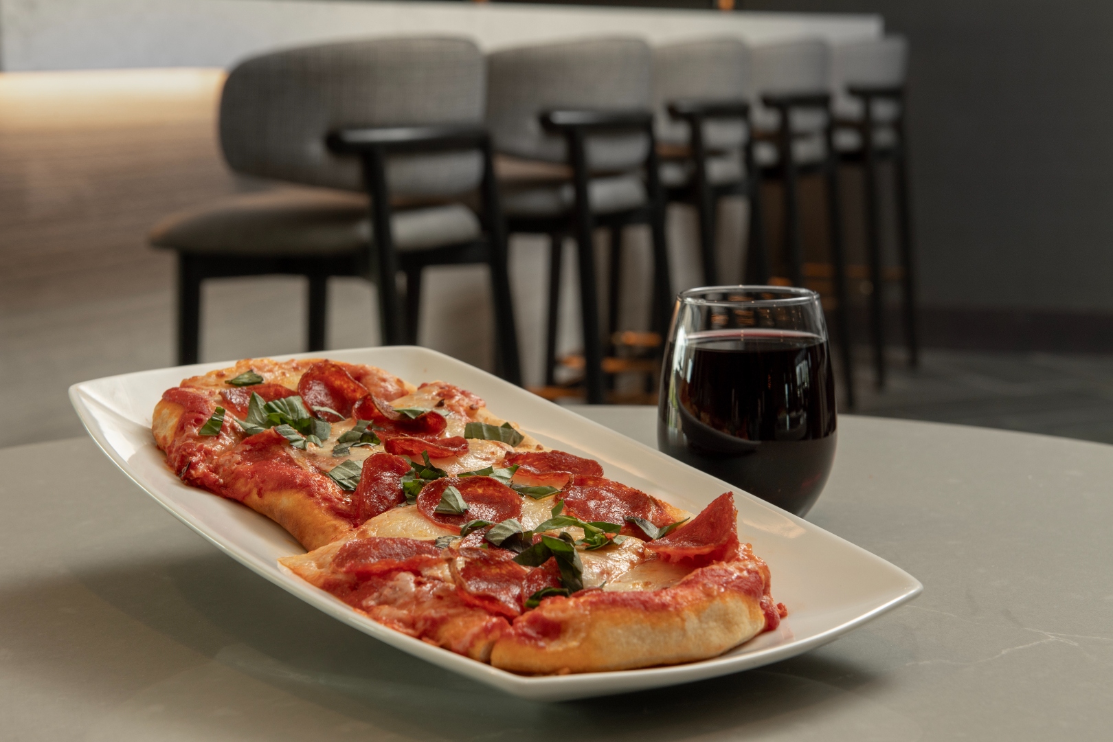 Flatbread pizza